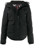 Moose Knuckles Fitted Padded Coat - Black
