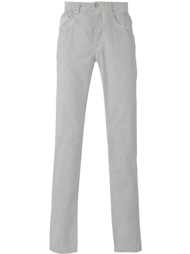 Massimo Alba Slim-fit Trousers - Nude & Neutrals
