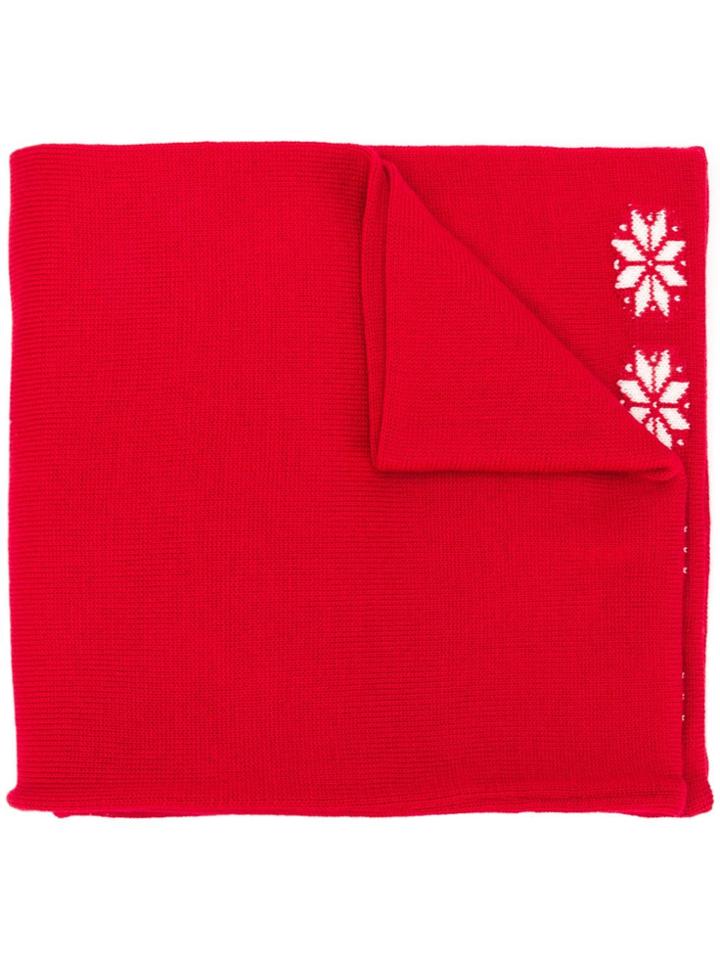 Philosophy Di Lorenzo Serafini Team Santa Knitted Scarf - Red