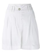 Balmain High-waist Shorts - White