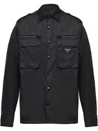 Prada Technical Military Shirt - Black