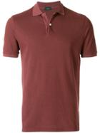 Zanone Classic Polo Shirt - Red
