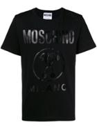 Moschino Question Mark Logo T-shirt - Black