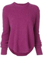 Derek Lam Ribbed Cashmere Sweater - Pink