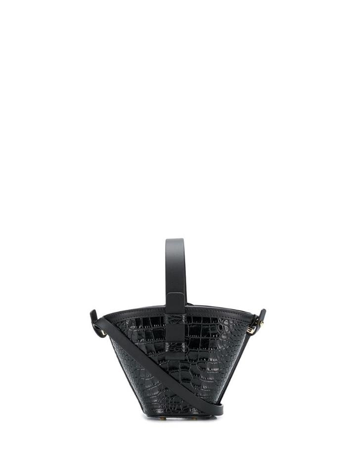 Nico Giani Nelia Mini Croc Bag - Black
