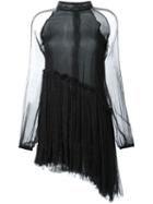 Manning Cartell Flying Start Mini Dress, Women's, Size: 10, Black, Silk