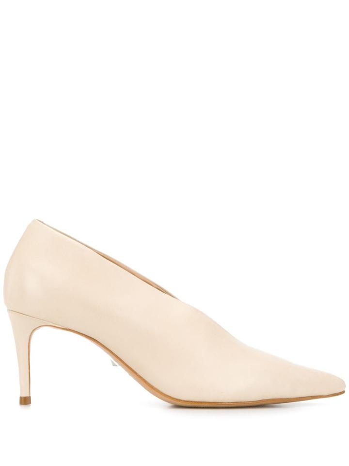 Schutz Pointed Toe Pumps - Blue