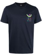 Ps By Paul Smith - Watermelon Motif T-shirt - Men - Organic Cotton - M, Blue, Organic Cotton