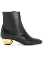 Paul Andrew Contrast-heel Boots - Black
