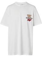 Burberry Monogram Motif Cotton T-shirt - White