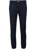 Veronica Beard Field Cargo Trousers, Women's, Size: 2, Blue, Cotton/polyester/spandex/elastane/viscose
