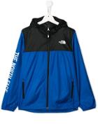 The North Face Kids Panelled Shell Jacket - Blue