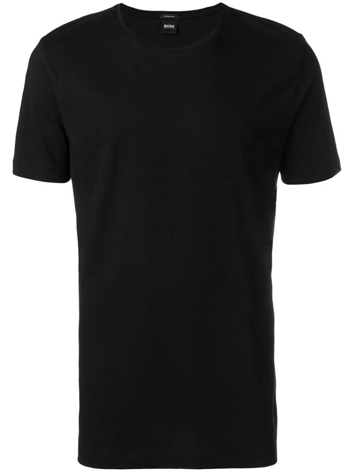 Boss Hugo Boss Logo Embroidered T-shirt - Black