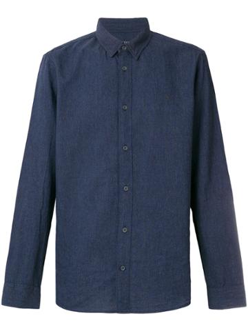 All Saints Plain Shirt - Blue