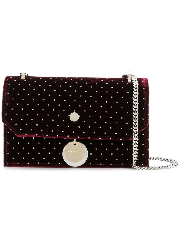 Jimmy Choo Mini Finley Crossbody Bag - Red