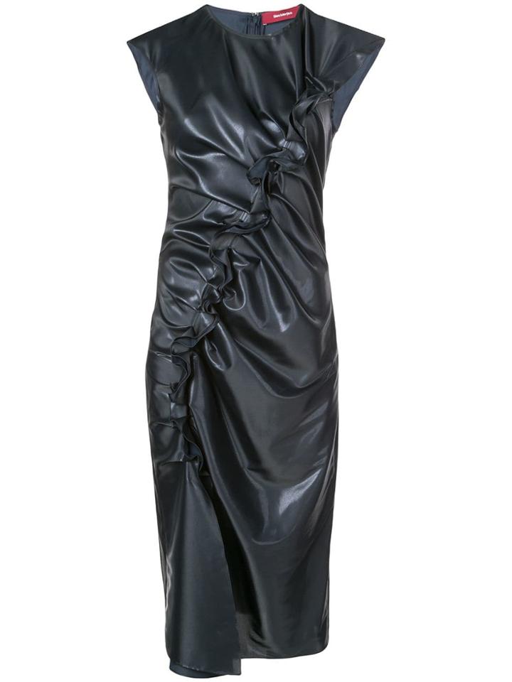 Sies Marjan Ruched Front Dress - Blue