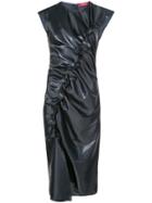 Sies Marjan Ruched Front Dress - Blue
