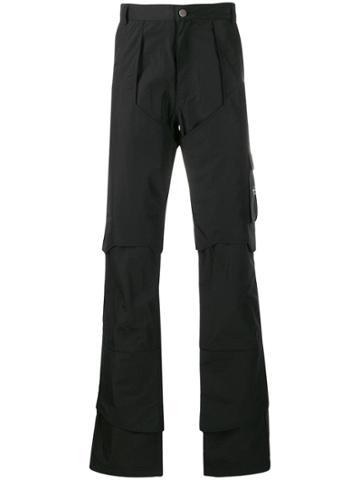 Heliot Emil Workwear Cargo Trousers - Black