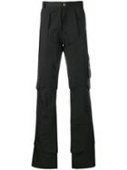 Heliot Emil Workwear Cargo Trousers - Black