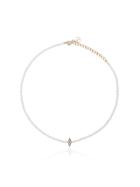 Anissa Kermiche Perle Rare Pearl And Diamond Choker - Metallic