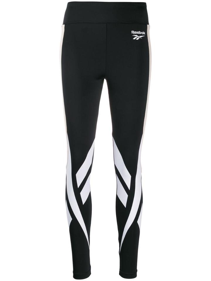 Reebok Contrast Panel Leggings - Black