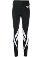Reebok Contrast Panel Leggings - Black