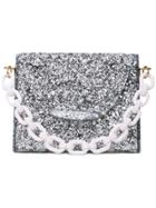 Edie Parker Confetti Mini Bag - Silver