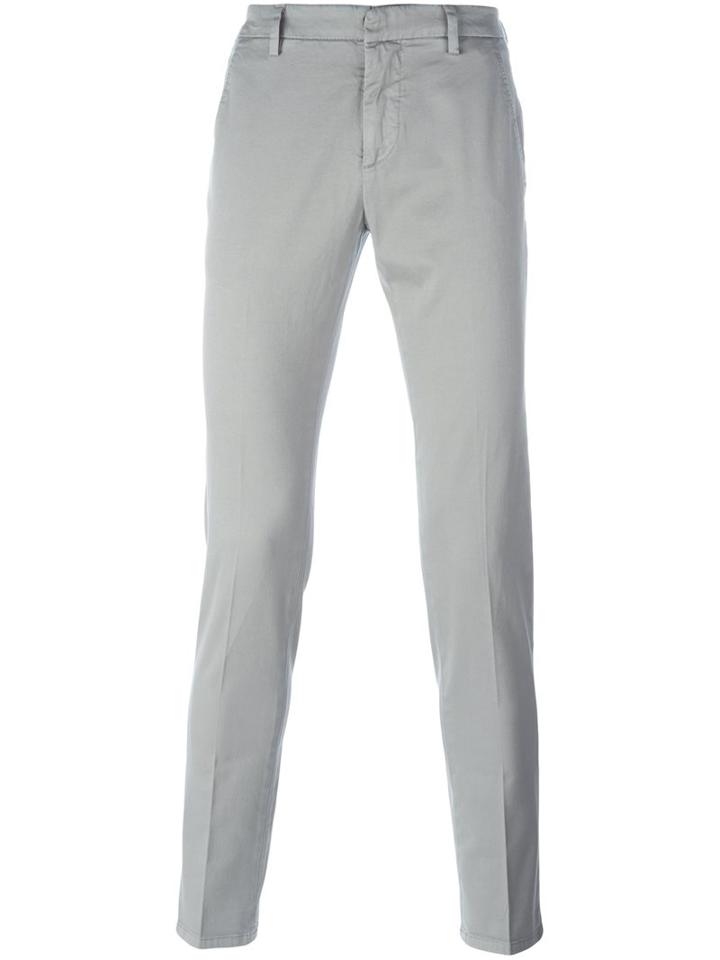 Dondup 'david Lee' Skinny Trousers, Men's, Size: 31, Grey, Cotton/spandex/elastane
