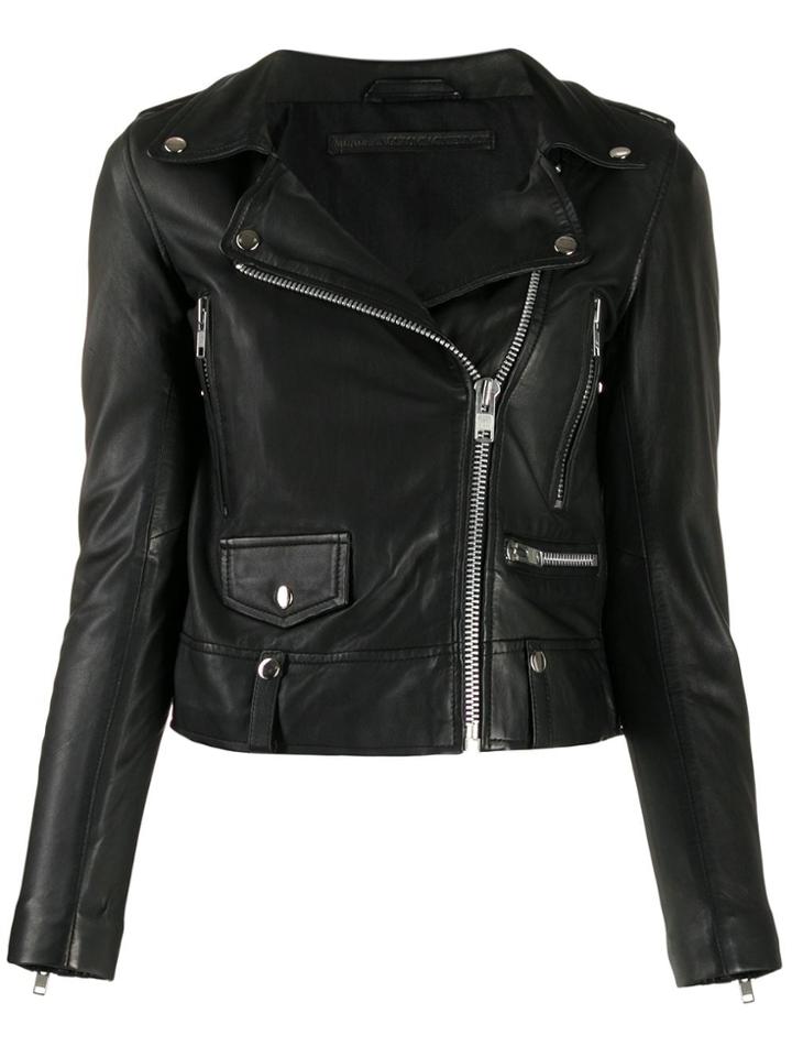 Munderingskompagniet Short Biker Jacker - Black