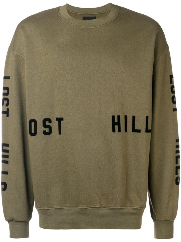 Yeezy Printed Sweatshirt - Green