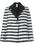 Antonio Marras Striped Jacket, Women's, Size: 36, Black, Polyester/acetate/viscose/cotton
