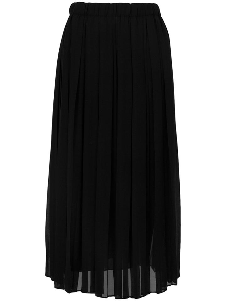 Gucci Vintage Pleated Skirt - Black
