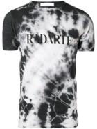 Rodarte - Crystal Tie Dye T-shirt - Unisex - Cotton/polyester/rayon - M, Black, Cotton/polyester/rayon
