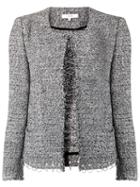 Iro - Viviena Jacket - Women - Cotton/polyester/viscose - 40, Black, Cotton/polyester/viscose