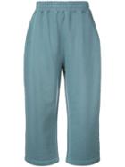 T By Alexander Wang Heavy Terry Track Pants - Blue