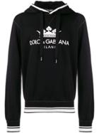 Dolce & Gabbana Hooded Sweatshirt - Black