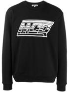 Mcq Alexander Mcqueen Printed Logo Sweatshirt - Black