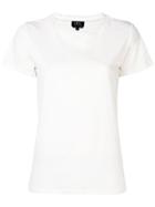 A.p.c. Knitted Collar T-shirt - White