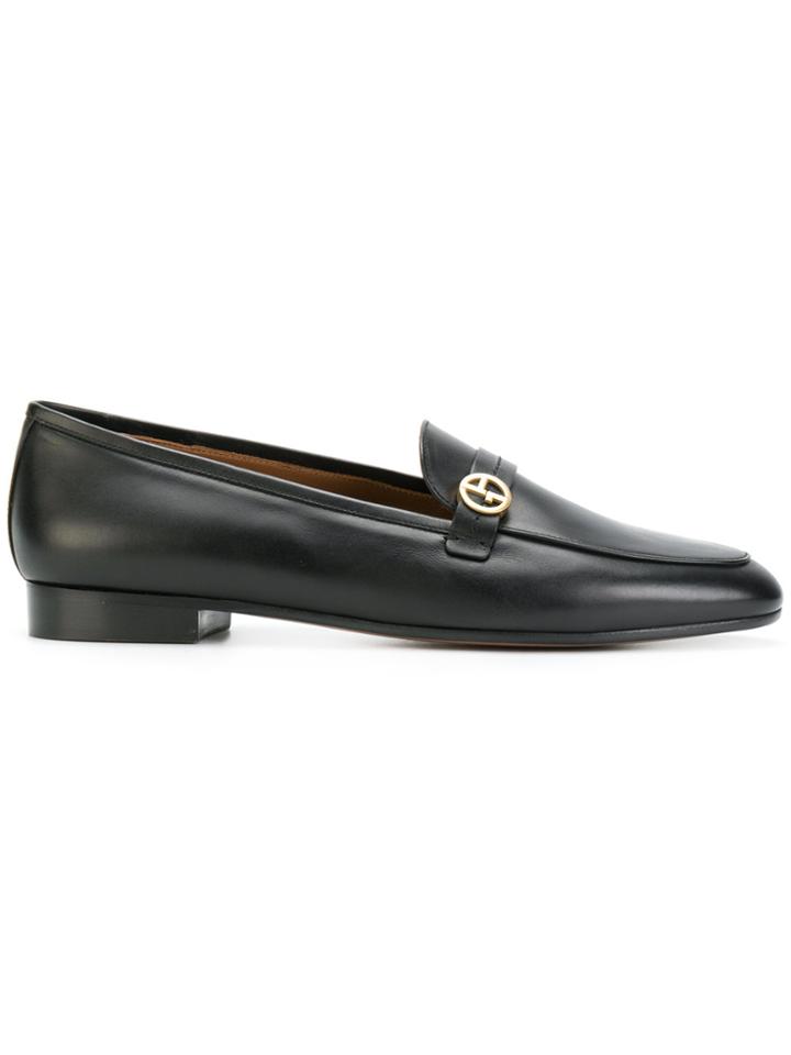 Giorgio Armani Buckled Loafers - Blue