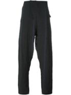 Uma Wang Drape Fastening Loose Fit 'stefano' Pants