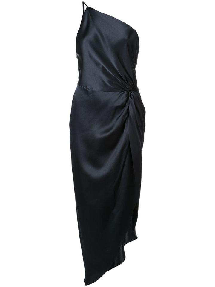 Michelle Mason Twist Knot Gown - Blue