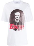 Msgm Edgar Allen Poe-print T-shirt - White