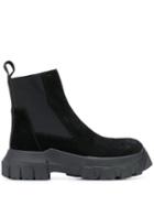 Rick Owens Suede Ankle Boots - Black