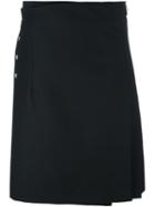 Alyx Back Pleated Buttoned Skirt