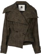 Aganovich Fitted Double-breasted Jacket - Multicolour