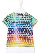 Jeremy Scott Junior Teen Keyboard Print T-shirt - White