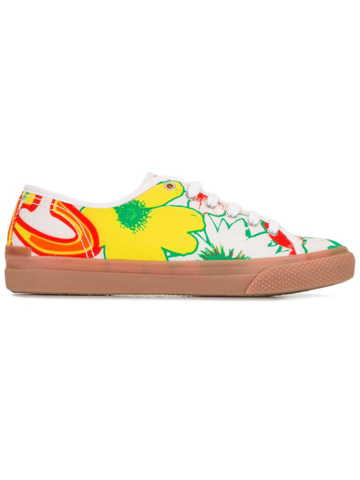 Stella Mccartney Floral Print Trainers - Multicolour