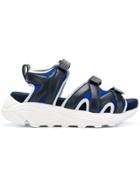 White Mountaineering Padded Strap Sandals - Blue