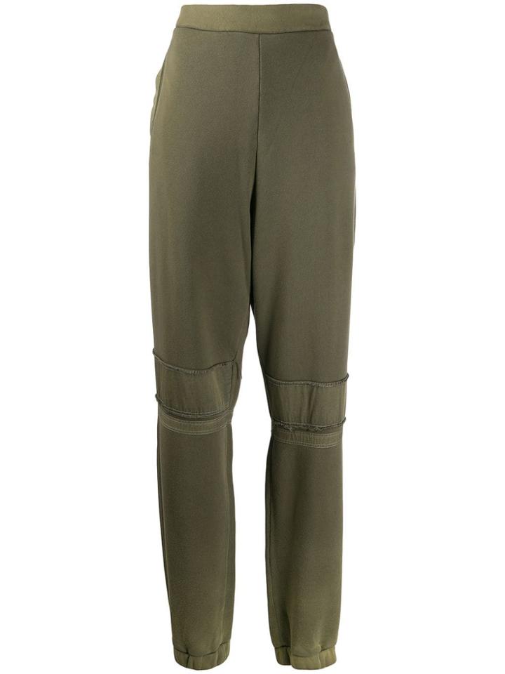 Ambush High Rise Track Pants - Green