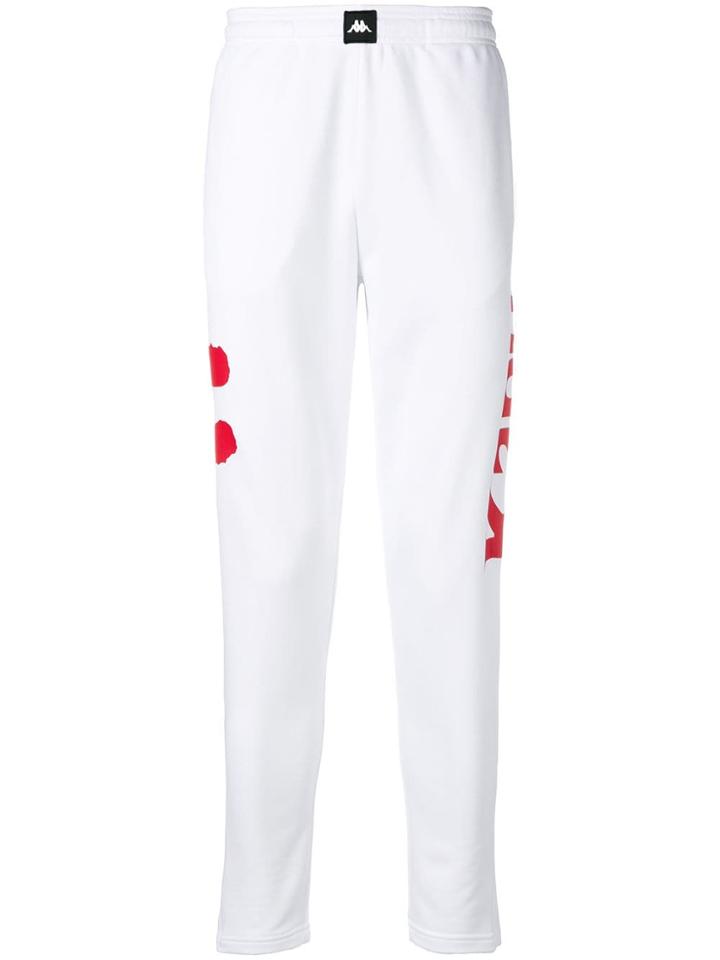 Kappa Track Pants - White